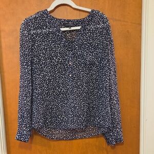 The Limited Heart Print Blouse M